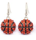 basketball_bling dangle earrings accessories