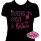 beaches_booze_besties design  rhinestones sparkle bling transfer