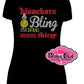 bleachers_bling_softball_mom game day shirt rhinestones sparkle bling