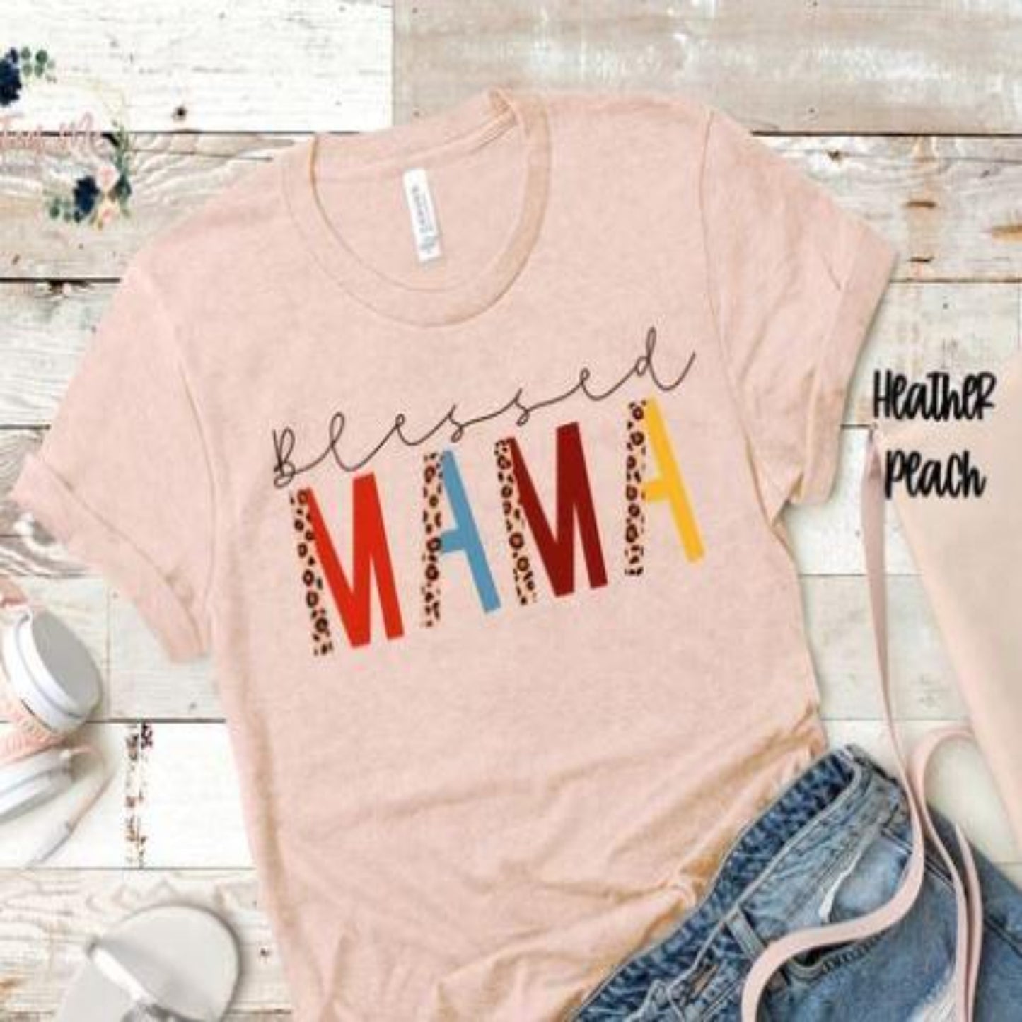 blessed_mama specialty tee everyday tshirt casual shirt