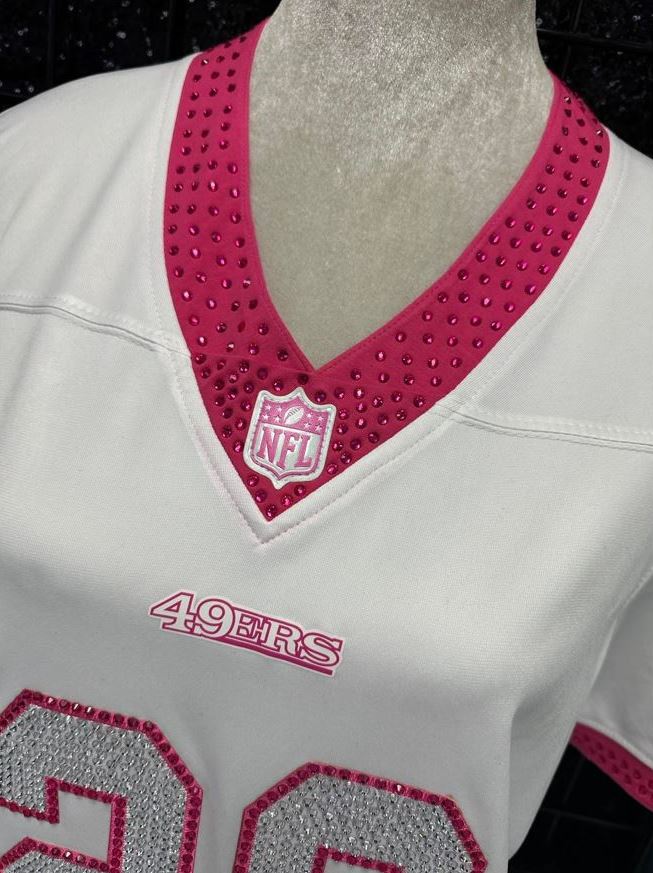 Bling Jersey Customer Supplied Any Sport Jersey Bling Owl Creations bling-jersey-customer-supplied-any-sport-jersey-bling-owl-creations