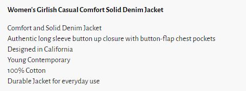 Denim Jacket for Brides (Fitted Rhinestone Design)