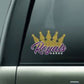 royals_cheer decal rhinestones sparkle bling