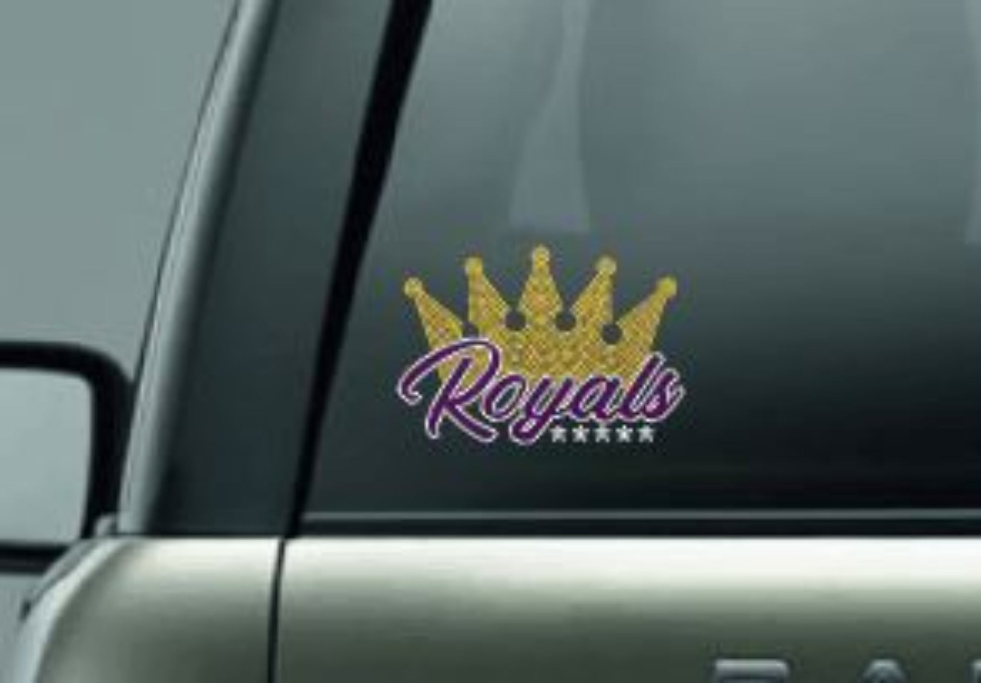 royals_cheer decal rhinestones sparkle bling