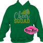 cheer_squad_with_megaphone_paw_print rhinestones sparkle bling transfer