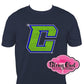 crew_c_logo spiritwear rhinestones sparkle bling