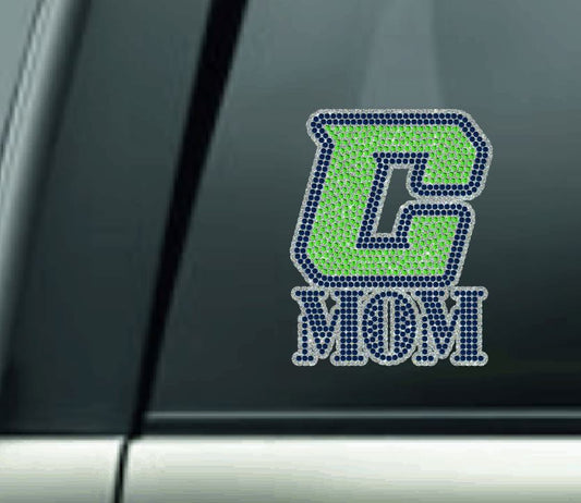 Car_decal custom rhinestone-designed decal_gift ideas_ sparkle anywhere_bling decal team_decal school spirit decal perfect gift ideas_gifts for her