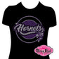 school_spirit_wear deep_creek_hornets design customizable shirt personalized rhinestones sparkle bling