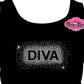Burnout Tank Fitness Designs only (Rhinestone Design)