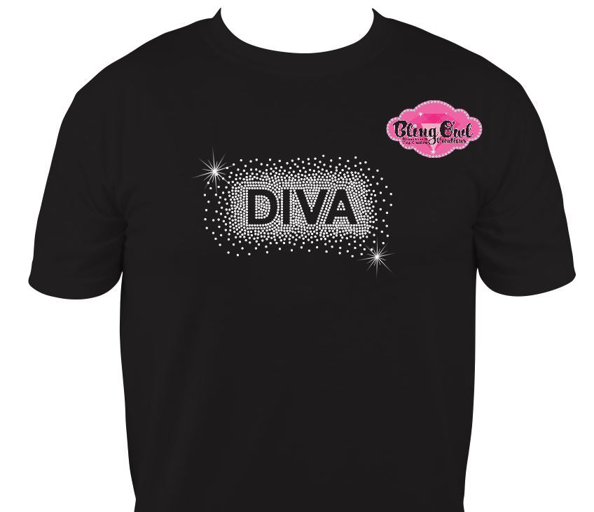 Diva Scatter (Rhinestone Design)