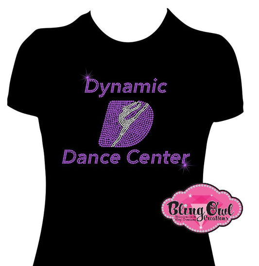 Dynamic Dance Large Logo (Rhinestone Design)