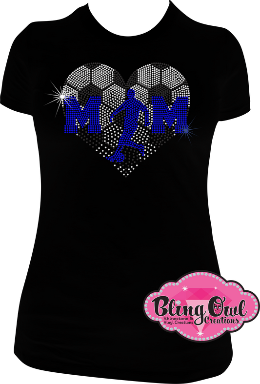 soccer_mom boy spirit_wear rhinestones sparkle bling transfer transfer