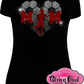 soccer_mom girl spirit_wear rhinestones sparkle bling transfer