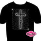 faith unisex shirt rhinestones sparkle bling