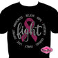 Fight Ribbon (Rhinestone Design)