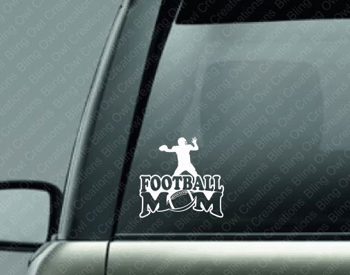 football_mom decal