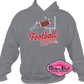 football_mom spirit_wear rhinestones sparkle bling transfer