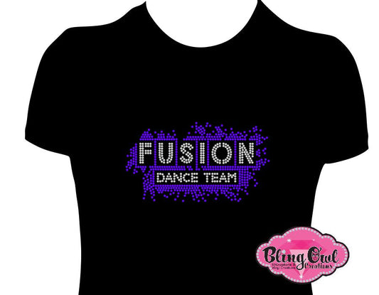 fushion_dance team_wear rhinestones sparkle bling