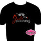 girls_gone_cruisin_lips_glasses design shirt cruise tshirt vacation wear rhinestone sparkle bling