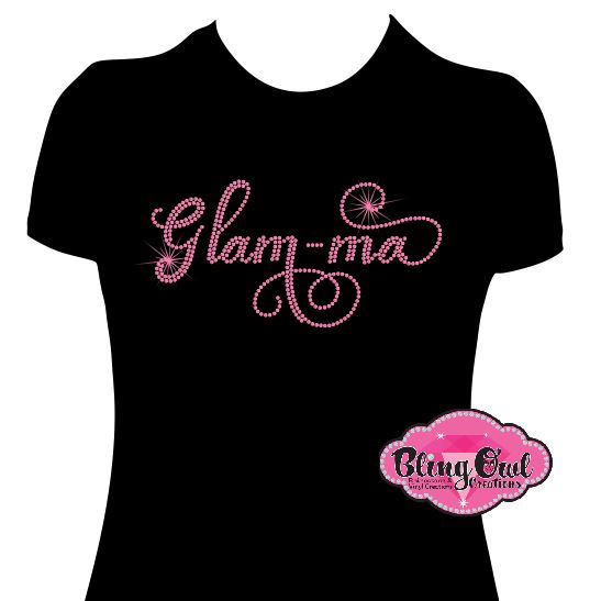 glam_ma design shirt glam_vibes_outfit rhinestones sparkle bling