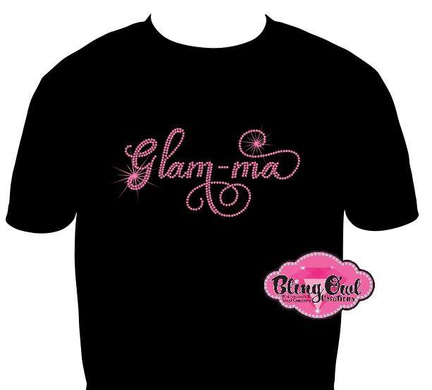 glam_ma design shirt glam_vibes_outfit rhinestones sparkle bling