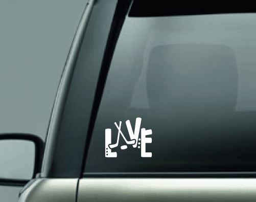 love_hockey decal