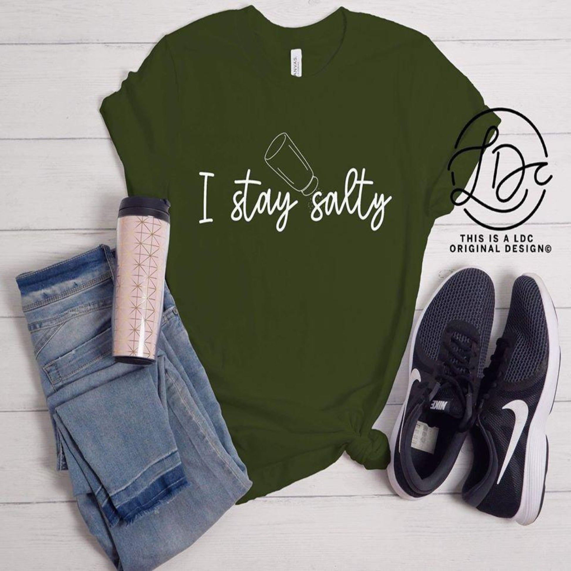 stay_salty specialty tee casual wear everyday tshirt comfortable wear