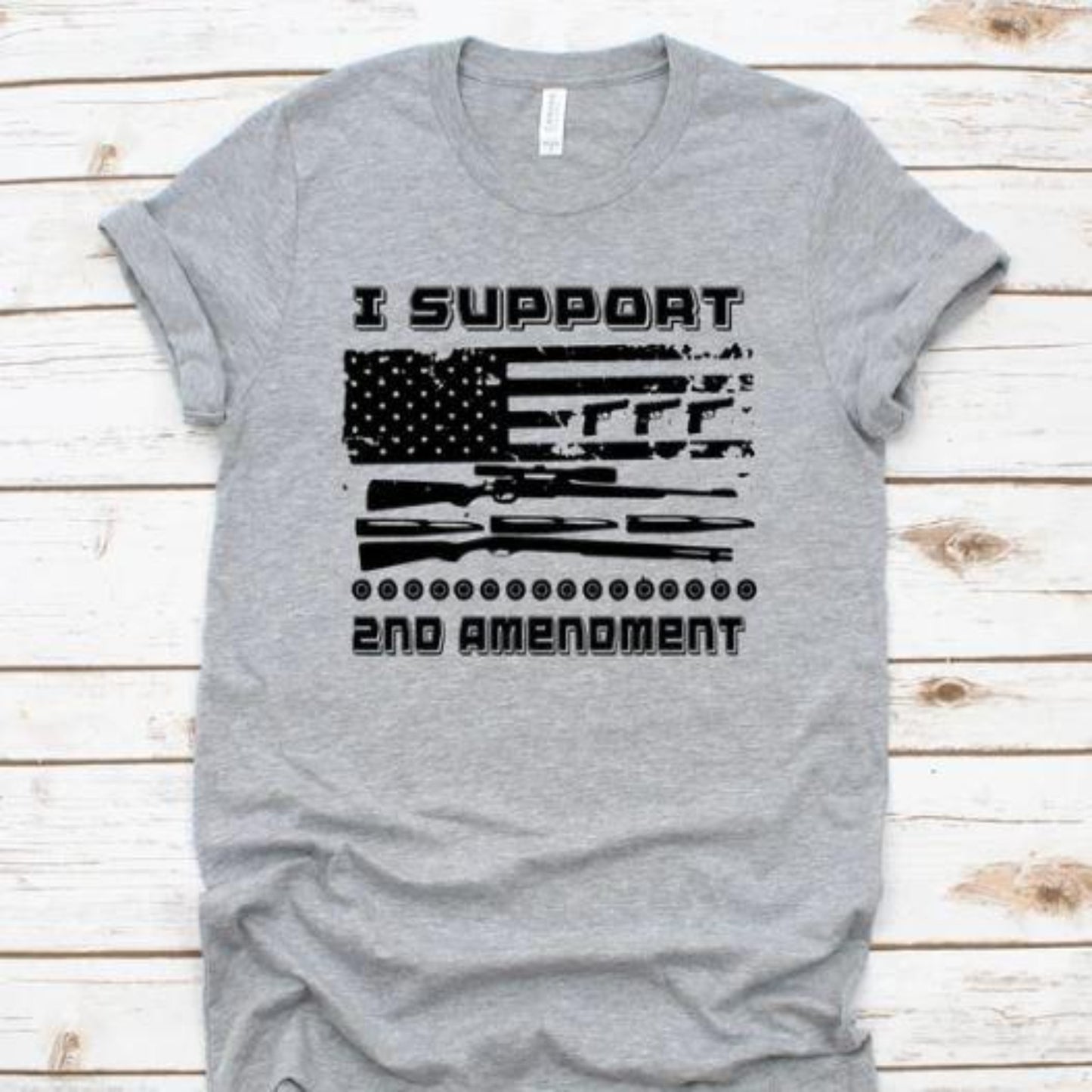 support_2nd_amendment specialty tee casual wear