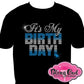 its_my_birthday rhinestones sparkle bling transfer