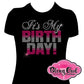 its_my_birthday rhinestones sparkle bling transfer