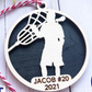 Lacrosse Ornament