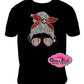 baseball_mom_lady_messy_bun shirt sports tee game_day_shirts_for_moms baseball_mom_rocks trendy_tees_for_moms baseball_mom_life moms_bling_shirt customized_shirts personalized_bling_tshirts rhinestones sparkle bling