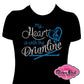my_heart_drumline design band_mom rhinestones sparkle bling transfer