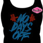 Burnout Tank Fitness Designs only (Rhinestone Design)