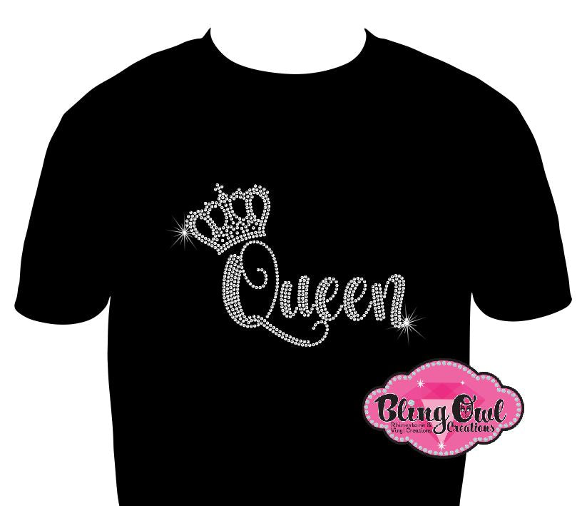 queen_crown design rhinestones sparkle bling