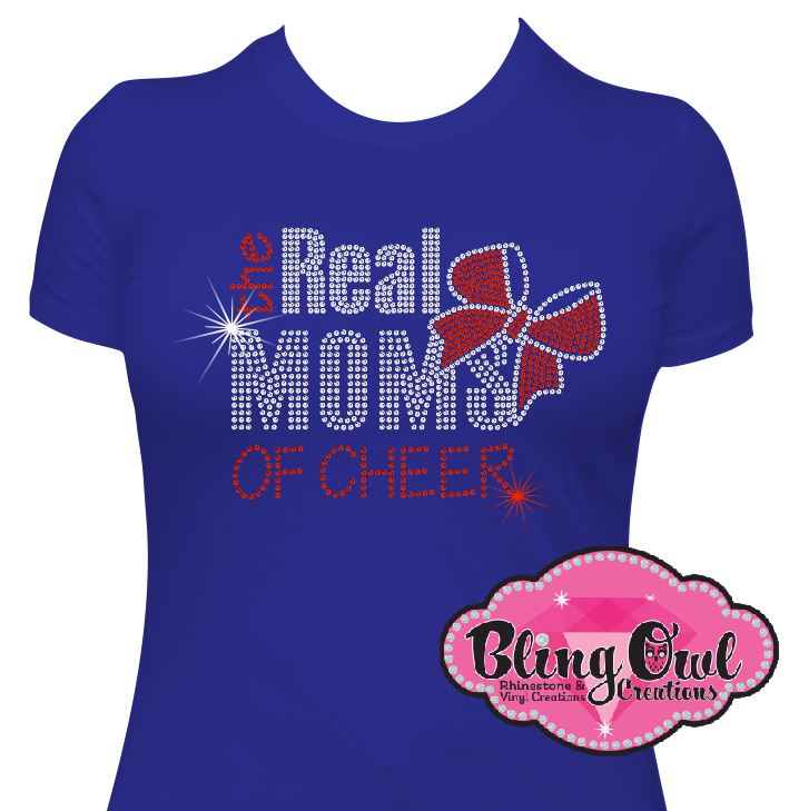 cheer_mom spirit_wear rhinestones sparkle bling