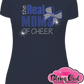 real_moms_cheer design rhinestones sparkle bling transfer