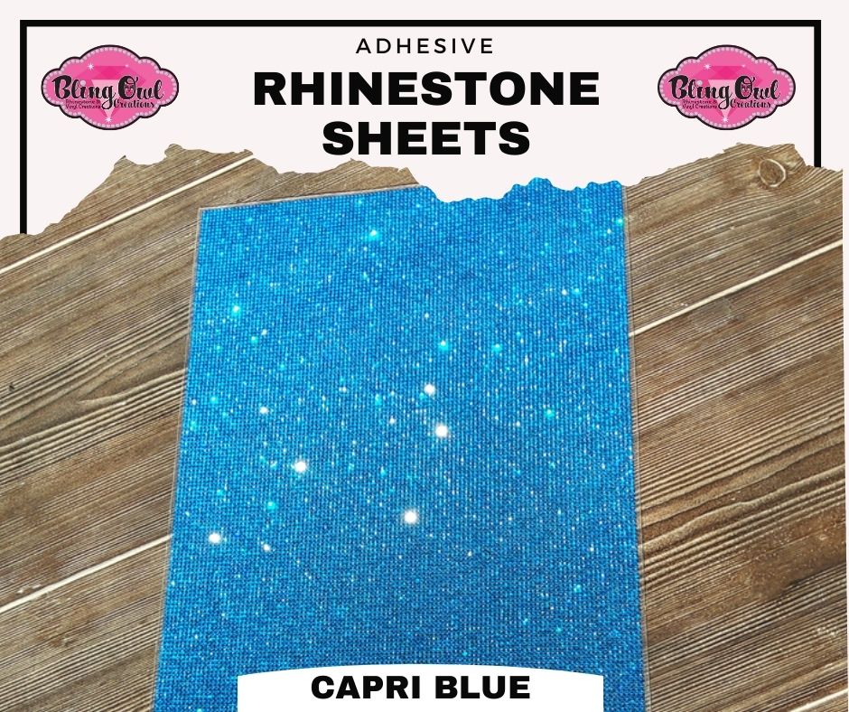 Rhinestone Adhesive Sheets Bling Owl Creations
