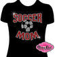 soccer_mom design shirt gameday tshirt rhinestones sparkle bling 
