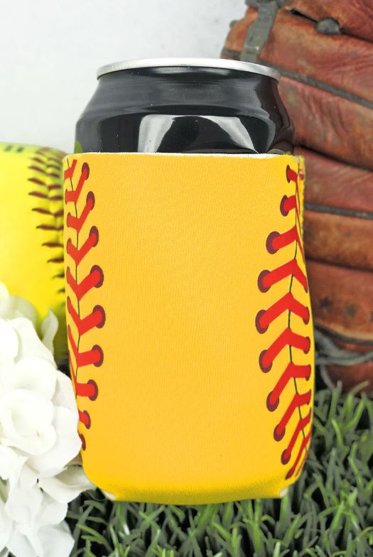 Stay cool with this trendy neoprene drink sleeve that keeps your bottled or canned beverages cold and your hands warm. Featuring a printed design on both sides and durable zig-zag stitched side seams, this collapsible sleeve lays flat for easy storage. Measuring 3.75" wide and 5" tall when flat, it's the perfect accessory for any beverage on the go
