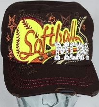 softball_mom cadet_style_hat