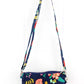 Stay organized and stylish with this clear bag that can be used as a crossbody, wristlet, or clutch. Perfect for school, work, travel, shopping, and stadiums where clear bags are required. Constructed with soft canvas and heavy-duty clear plastic, this bag features a zip top closure, detachable wristlet strap, and adjustable shoulder strap with a max. 24" drop. Measuring 7.5" wide x 9.5" tall, it keeps your necessities visible and within easy reach while on the go!