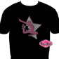 dance_star design shirt glamvibes tshirt rhinestones sparkle bling