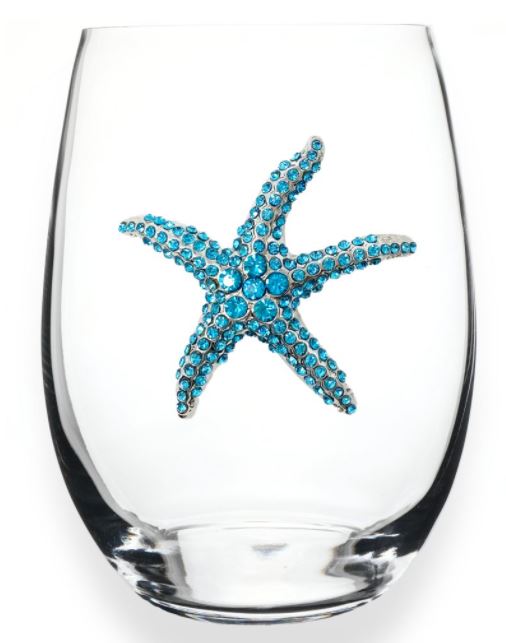 Starfish Stemless Wine Glass