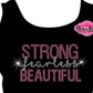 Burnout Tank Fitness Designs only (Rhinestone Design)