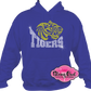 tigers mascot spirit_wear sweatshirt rhinestones sparkle bling