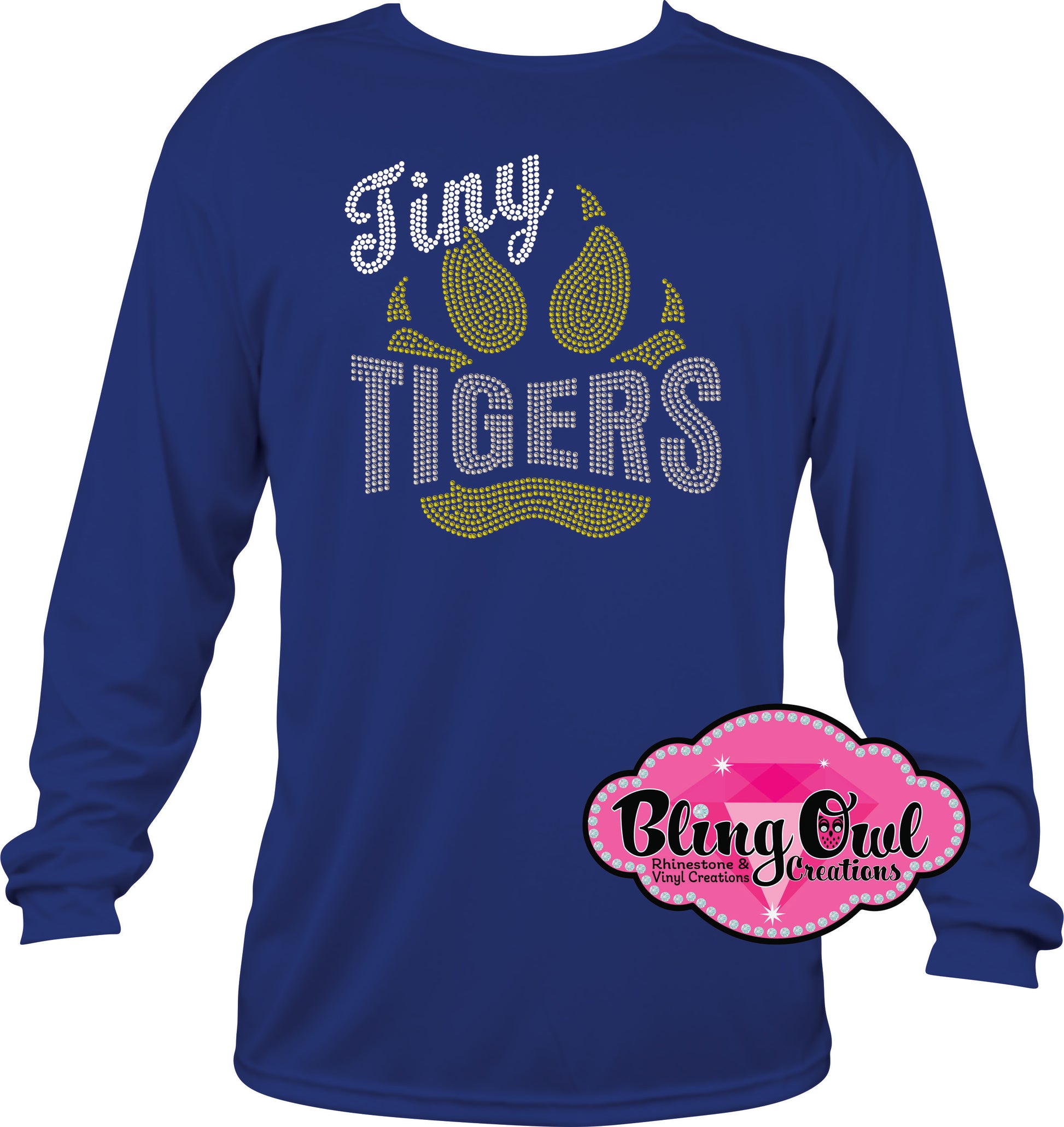 Tiger Paw School Spirit Tigers T-Shirt