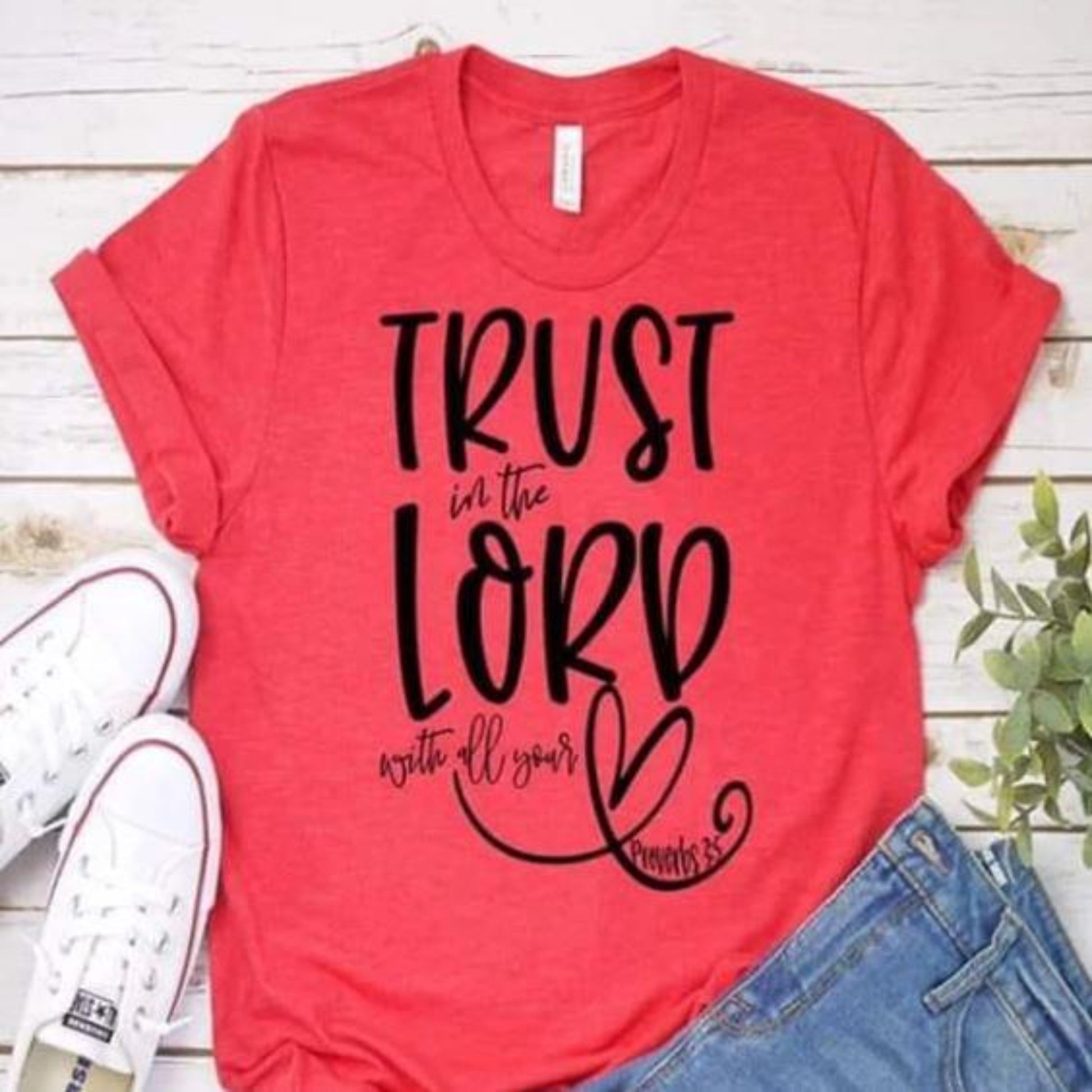 trust_Lord_heart specialty tee comfortable shirt casual wear everyday tshirt