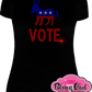 vote_shirt  rhinestones sparkle bling transfer