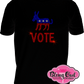 vote_shirt rhinestones sparkle bling transfer